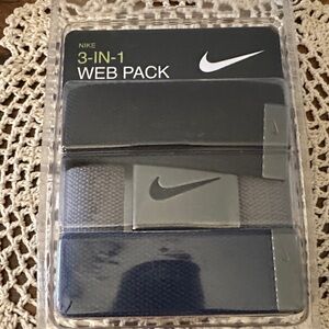 Nike 3-in-1 Web Pack - Black, Gray, Navy